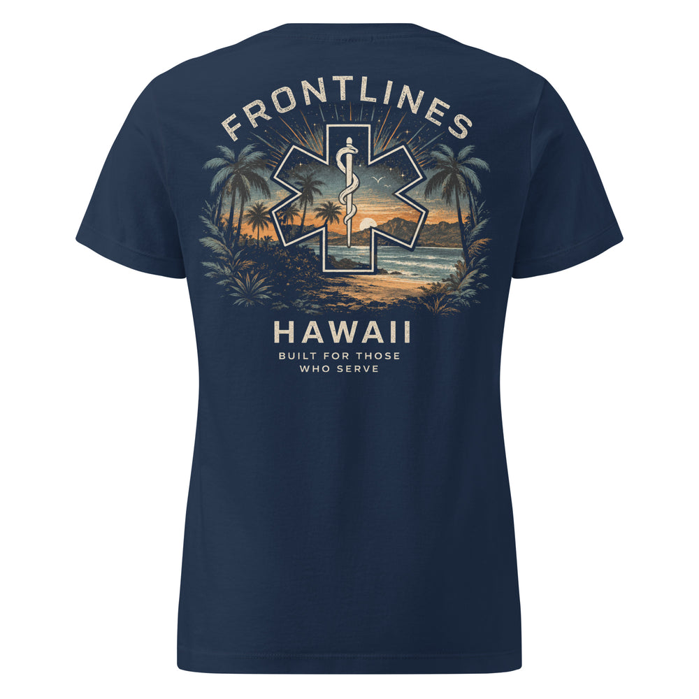 Hawaii EMS Frontlines Women’s Tee