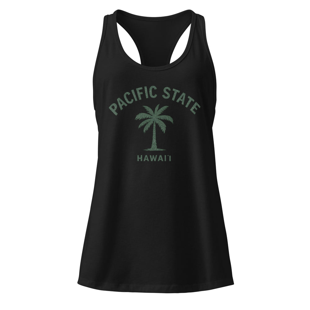 Pacific Palm Racerback Tank