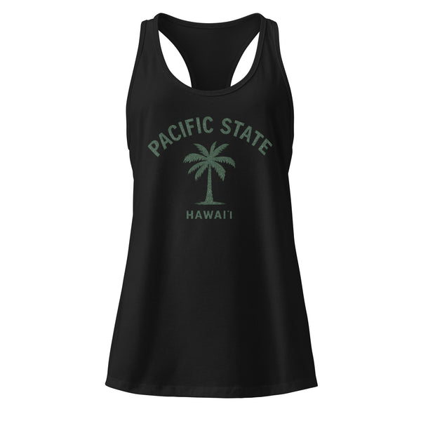 Pacific Palm Racerback Tank