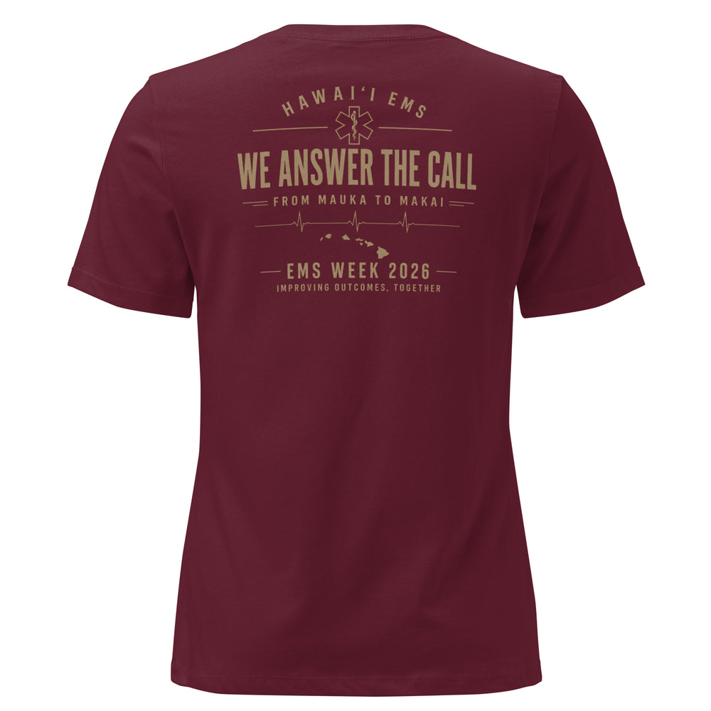 EMS Week Responder Woman's Tee