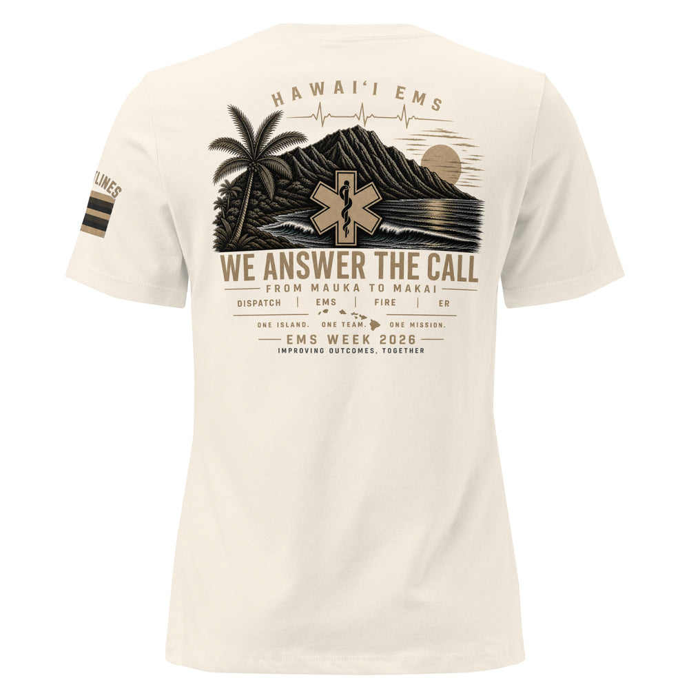 EMS Week Responder Woman's Tee - Special Edition