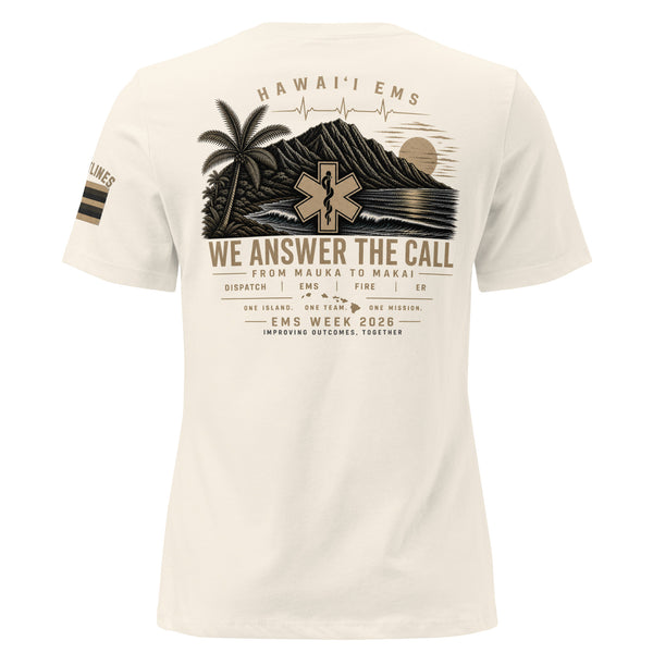 EMS Week Responder Woman's Tee - Special Edition