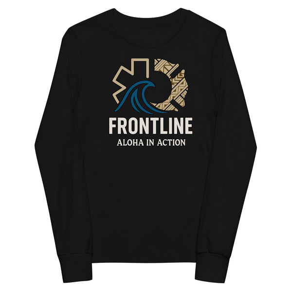 FRONTLINE: ALOHA IN ACTION — YOUTH LONG SLEEVE TEE