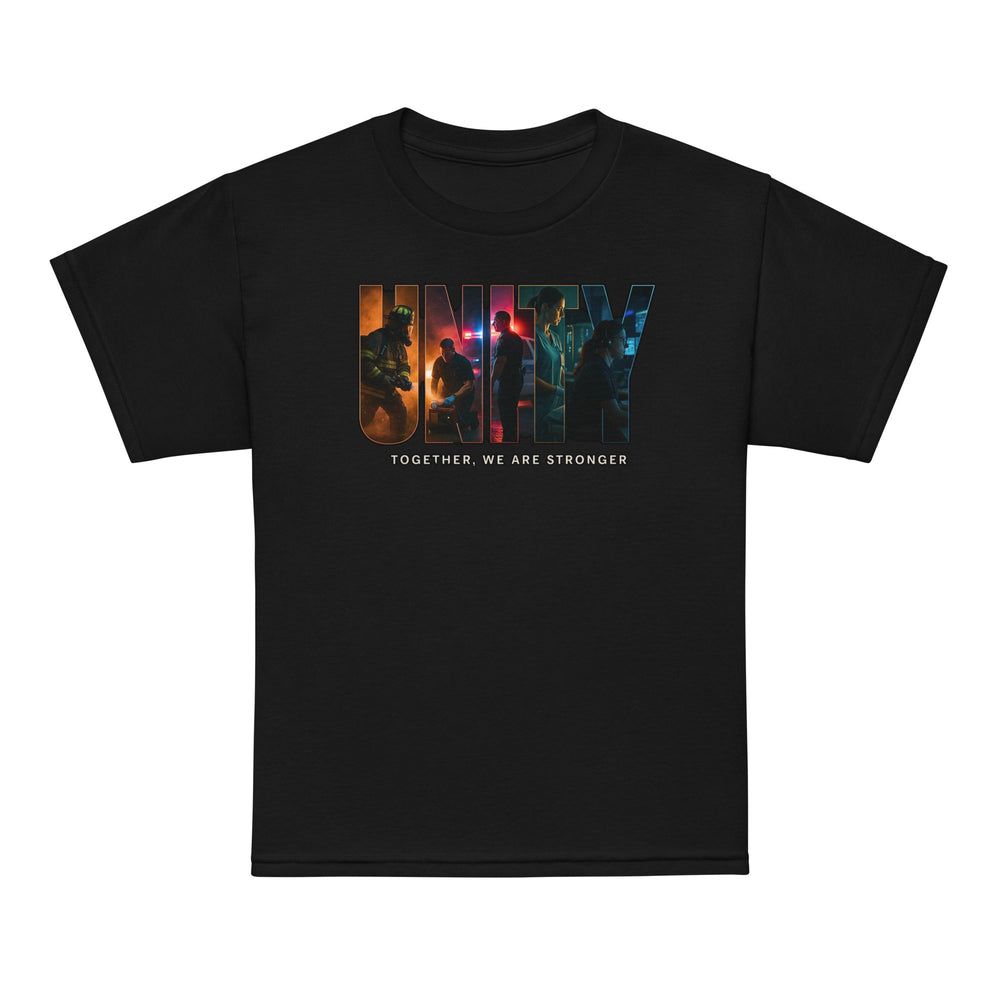 UNITY – All Responder Collage Tee (Youth | Flagship Edition | Future Responder)