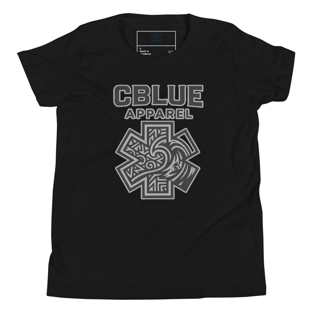 Youth Legacy Tee – CBLUE Apparel Logo Edition